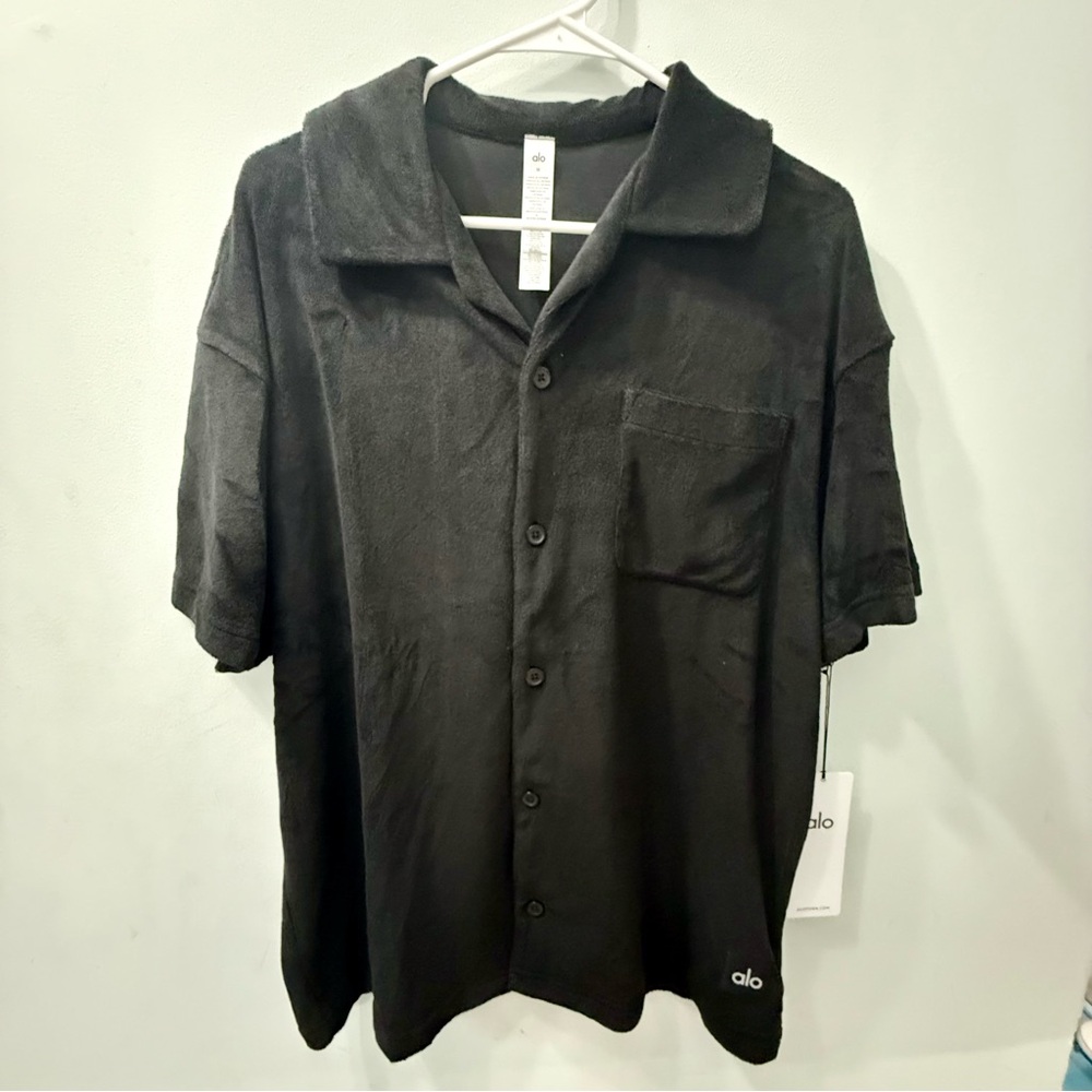Alo coastal terry Button-Up Shirt